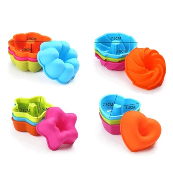 24 / 36 Silicone Muffin Cup Cake Cup Muffin Cup Cake Pad Doughnut 9 Shapes Muffin Cup Bakeware Cake Tools Kitchen Tools
24 / 36 Silicone Muffin Cup Cake Cup Muffin Cup Cake Pad Doughnut 9 Shapes Muffin Cup Bakeware Cake Tools Kitchen Tools