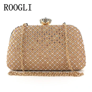 ROOGLI 2020 New Diamond Evening Bag /handbag Trapezoid women evening Clutch Bag Wedding Party Shoulder Bag Mesh Small Square Bag
ROOGLI 2020 New Diamond Evening Bag /handbag Trapezoid women evening Clutch Bag Wedding Party Shoulder Bag Mesh Small Square Bag