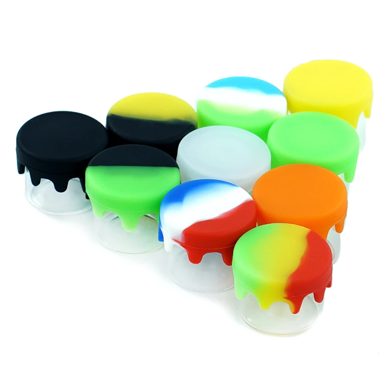 150pcs Non-Stick Glass Jars Wax Container Concentrate Container wax jar glass Bottle with silicone lid
150pcs Non-Stick Glass Jars Wax Container Concentrate Container wax jar glass Bottle with silicone lid