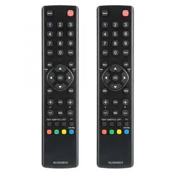 2PCS Multi-Function Large Buttons TV Remote Control for TCL RC3000E02 LED LCD Television TV Remote Controller
2PCS Multi-Function Large Buttons TV Remote Control for TCL RC3000E02 LED LCD Television TV Remote Controller