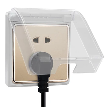 Universal 86 Type Wall Socket Waterproof Box Plate Switch Protection Cover,Outdoor Socket Box Cover Protector
Universal 86 Type Wall Socket Waterproof Box Plate Switch Protection Cover,Outdoor Socket Box Cover Protector