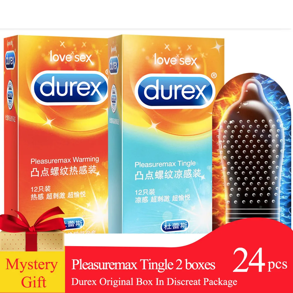 Презервативы Durex Pleasuremax рельефные, 12 шт 8103507 - Durex - Ребристые презервативы - Купить