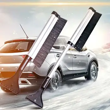 2 IN 1 Retractable Ice Scraper With Brush Car Windshield Snow Shovel Brush Window Windscreen Deicing Cleaning Scraping Tool
2 IN 1 Retractable Ice Scraper With Brush Car Windshield Snow Shovel Brush Window Windscreen Deicing Cleaning Scraping Tool