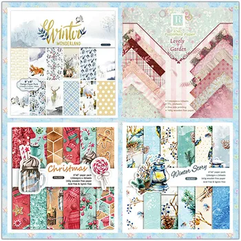 24pcs 6 Inch Multi Style Scrapbooking Packs Paper DIY Album Hand Account Background Pads Paper Card Making Scrapbook Paper Craft
24pcs 6 Inch Multi Style Scrapbooking Packs Paper DIY Album Hand Account Background Pads Paper Card Making Scrapbook Paper Craft