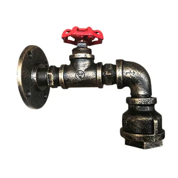 Creative Vintage Wall Sconce Water Pipe Wall Lamp Industrial Retro Wall Lamp Iron Metal E27 60W Max for Restaurant, Cafe, Bar, K
Creative Vintage Wall Sconce Water Pipe Wall Lamp Industrial Retro Wall Lamp Iron Metal E27 60W Max for Restaurant, Cafe, Bar, K