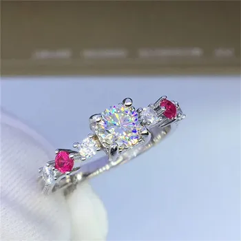 Natural Moissanite Ring 0.5 Carat VVS Clarity D Color Excellent Cut Diamond Test Past Moissanite Rings Engagement Jewelry Gift
Natural Moissanite Ring 0.5 Carat VVS Clarity D Color Excellent Cut Diamond Test Past Moissanite Rings Engagement Jewelry Gift