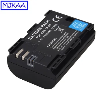 MJKAA LP-E6 2650mAh 7.4V 19.6Wh Li-ion Digital Camera Battery Pack for EOS 5D Mark II III 6D 7D 60D 60Da 70D 80D DSLR EOS 5DS
MJKAA LP-E6 2650mAh 7.4V 19.6Wh Li-ion Digital Camera Battery Pack for EOS 5D Mark II III 6D 7D 60D 60Da 70D 80D DSLR EOS 5DS