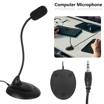 Computer Microphone 3.5mm Home Studio Omnidirectional Micro for PC/Desktop/Laptop Mac Recording for YouTube,Podcasting,Gaming
Computer Microphone 3.5mm Home Studio Omnidirectional Micro for PC/Desktop/Laptop Mac Recording for YouTube,Podcasting,Gaming