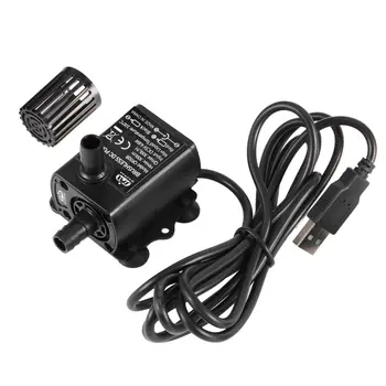 Decdeal Ultra-quiet Mini Brushless DC/USB Water Pump 5/12V 5-10W 250-400L/H Lift 300cm Submersible Fountain Aquarium Circulating 
Decdeal Ultra-quiet Mini Brushless DC/USB Water Pump 5/12V 5-10W 250-400L/H Lift 300cm Submersible Fountain Aquarium Circulating