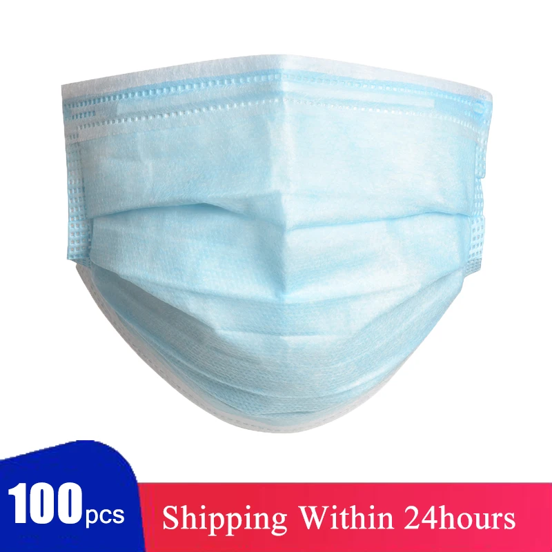100pcs/Bag 3 Layers Non-woven Mask Thickened Disposable Mouth Masks Features as KF94 FFP2 In Stock Fast Shipping
100pcs/Bag 3 Layers Non-woven Mask Thickened Disposable Mouth Masks Features as KF94 FFP2 In Stock Fast Shipping