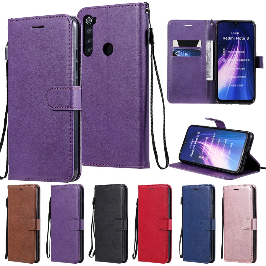 Чехол-бумажник для Xiaomi Redmi Note 10 9 8 7 6 5 4 9C 9A 8A кожаный чехол Mi POCO X3 F3 M3 10T Lite Pro |