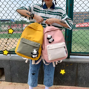 Women Backpack Student-Bag Teenager Candy-Color Small Girls Herald Fashion Summer Mochila
Women Backpack Student-Bag Teenager Candy-Color Small Girls Herald Fashion Summer Mochila