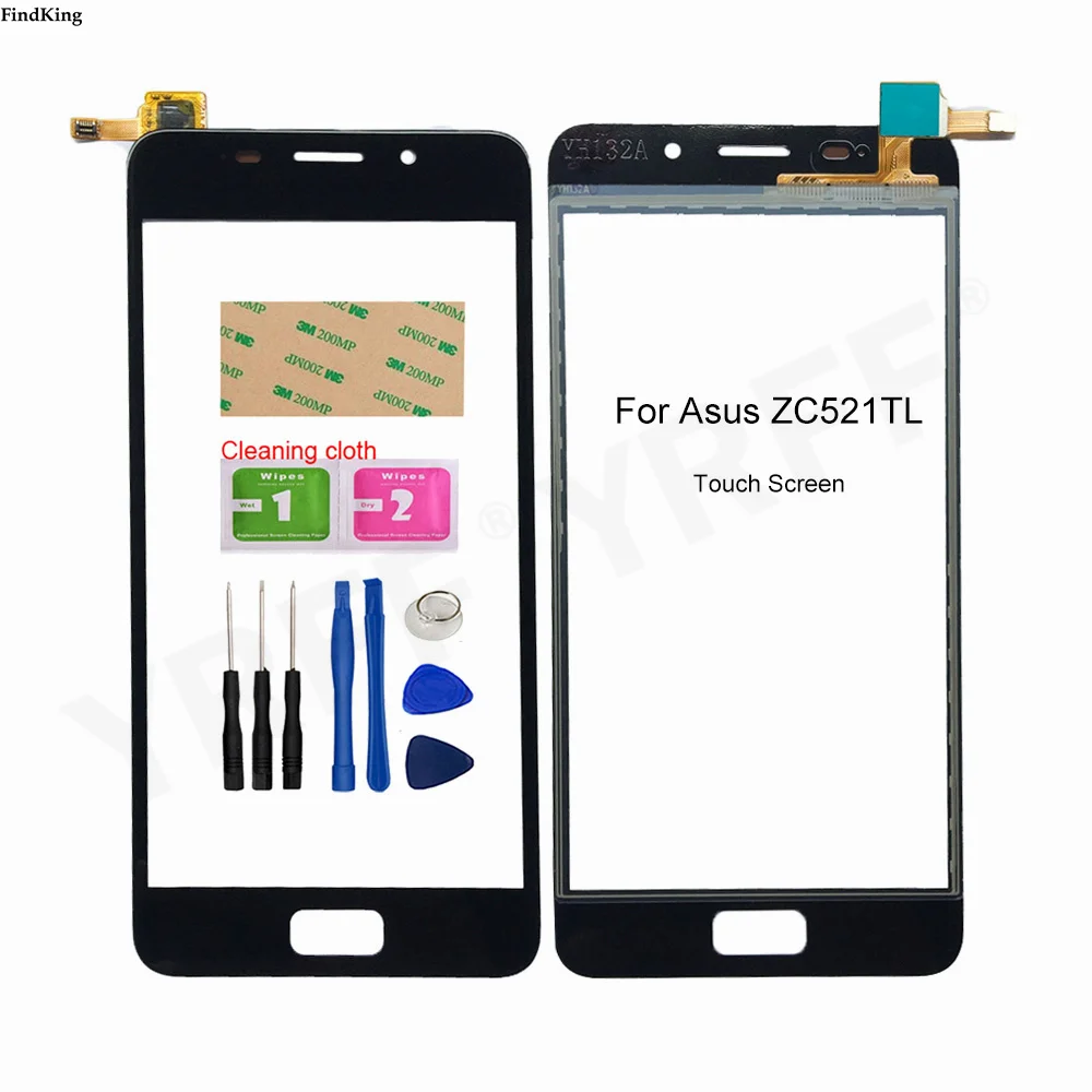 Сенсорный экран 5 2 дюйма для Asus Zenfone 3s Max ZC521TL сенсорный дигитайзер Датчик Передняя