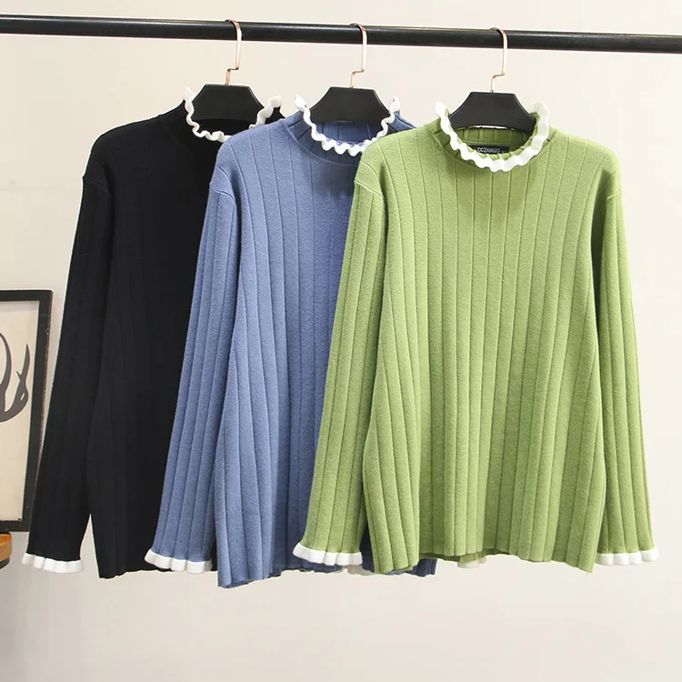 2019 plus size big size oversize Women Sweater casual solid female pullover warm soft spring autumn winter knitted cotton
2019 plus size big size oversize Women Sweater casual solid female pullover warm soft spring autumn winter knitted cotton