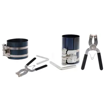 1 Set Ratchet Style Piston Ring Compressor and Piston Ring Installer Pliers Remover Expander Engine Tool 270E
1 Set Ratchet Style Piston Ring Compressor and Piston Ring Installer Pliers Remover Expander Engine Tool 270E