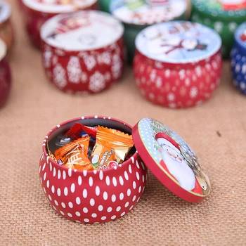 New 1pc Merry Christmas random Iron case Metal Storage box Round Shape container Tin case Christmas gift box 7*5cm
New 1pc Merry Christmas random Iron case Metal Storage box Round Shape container Tin case Christmas gift box 7*5cm