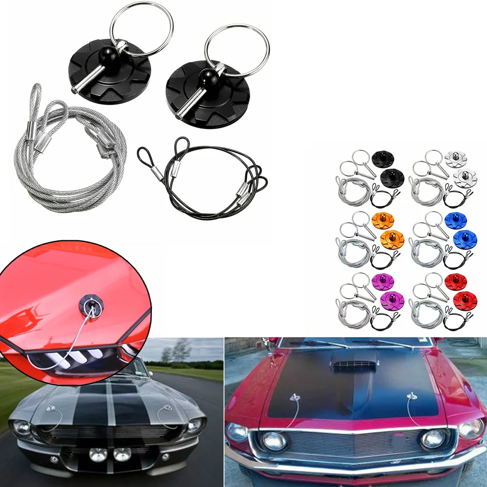 2Pcs CNC Universal Car Racing Sport Bonnet Hood Pin Lock Latch Appearance Kit Car Styling
2Pcs CNC Universal Car Racing Sport Bonnet Hood Pin Lock Latch Appearance Kit Car Styling