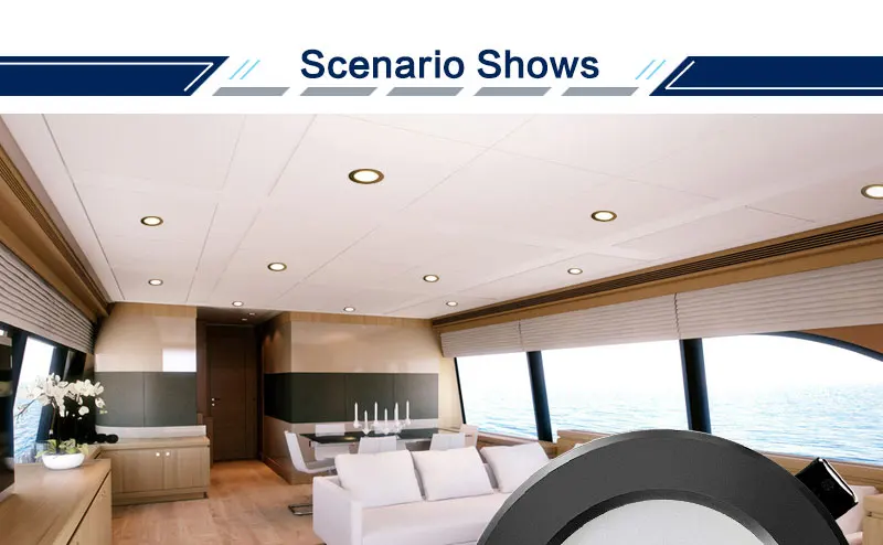 12V Led Downlight 5W 7W 9W Waterproof IP65 Led Spot Safety Voltage Downlights Ceiling Round Down light Led Panel Light