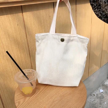 Hand Held Mini Lunch Bag Corduroy Bucket Solid Color Fashion Handbags Ladies Vintage Tote Casual Shopping Shoulder Bag
Hand Held Mini Lunch Bag Corduroy Bucket Solid Color Fashion Handbags Ladies Vintage Tote Casual Shopping Shoulder Bag