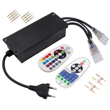 LED Strip Light Controller Remote Control LED Light Dimmer with EU Power Plug for 220V 2835 5630 5050 RGB 6mm 10mm 12mm 15mm PCB
LED Strip Light Controller Remote Control LED Light Dimmer with EU Power Plug for 220V 2835 5630 5050 RGB 6mm 10mm 12mm 15mm PCB
