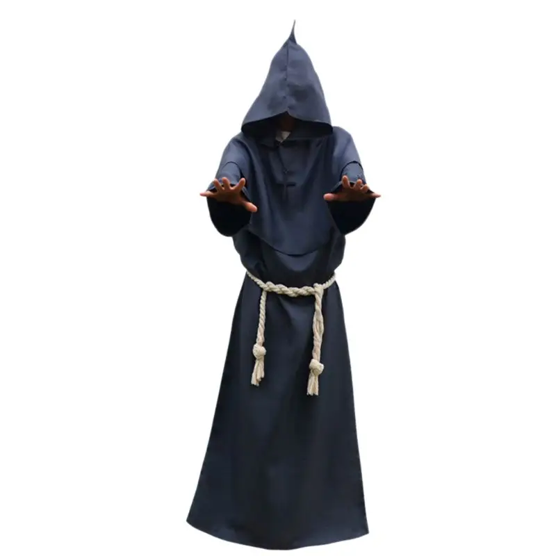 Halloween Robe Hooded Cloak Costume Just For You