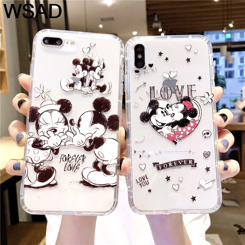 Cute Cartoon Mouse Transparent Phone Cases for iPhone 11 Pro X XR XS Max 6 6s 7 8 Plus Soft TPU Back case Cover Fundas Capa
Cute Cartoon Mouse Transparent Phone Cases for iPhone 11 Pro X XR XS Max 6 6s 7 8 Plus Soft TPU Back case Cover Fundas Capa