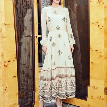 WOMENGAGA Fake Two Pieces Long Sleeve High Waist Printing Pattern Mid-Calf Dress Vacation Long Lady Autumn Spring Dress XX190
WOMENGAGA Fake Two Pieces Long Sleeve High Waist Printing Pattern Mid-Calf Dress Vacation Long Lady Autumn Spring Dress XX190