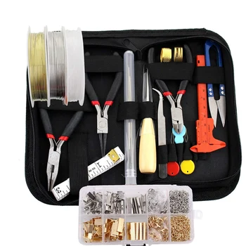 Jewelry Making Kit with Jewelry Tools, Jewelry Wires, 3 Different Jewelry Pliers, Jewelry Making Findings for Jewelry Repair and
Jewelry Making Kit with Jewelry Tools, Jewelry Wires, 3 Different Jewelry Pliers, Jewelry Making Findings for Jewelry Repair and
