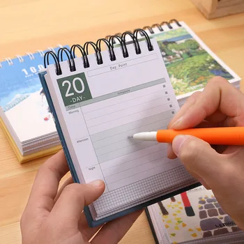 Spiral desktop check list Small size erectable daily planner 100 days short-term goal 64 sheets / 128 pages 10.8x12.4 cm
Spiral desktop check list Small size erectable daily planner 100 days short-term goal 64 sheets / 128 pages 10.8x12.4 cm
