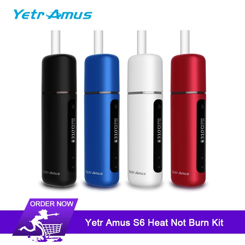Yetr Amus S6 charged electronic cigarette Heating kit vape up to 15 continuous smokable compatibility with Brand stick VS jouz
Yetr Amus S6 charged electronic cigarette Heating kit vape up to 15 continuous smokable compatibility with Brand stick VS jouz
