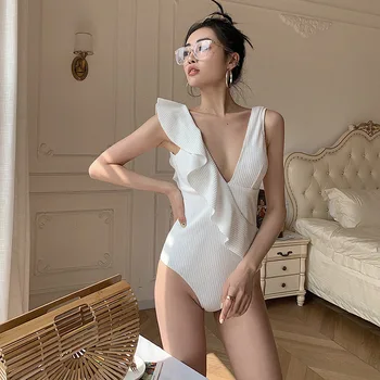 May Female Beach Plus Size One Piece Bikini Sexy Swimsuit One-Piece Suits New Fund 2020 Korea Hot Bathing Suit Solid Polyester
May Female Beach Plus Size One Piece Bikini Sexy Swimsuit One-Piece Suits New Fund 2020 Korea Hot Bathing Suit Solid Polyester
