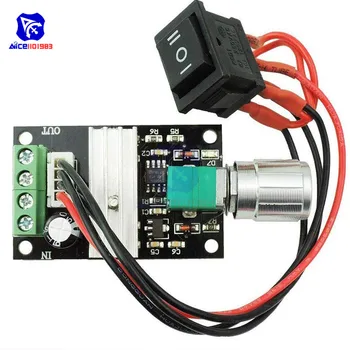 diymore 6V 12V 24V 28V 3A 80W DC Motor Speed Controller PWM Speed Adjustable Reversible Switch 1203BB DC Motor Driver Reversing
diymore 6V 12V 24V 28V 3A 80W DC Motor Speed Controller PWM Speed Adjustable Reversible Switch 1203BB DC Motor Driver Reversing