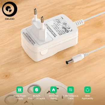 DIGOO DG-LGN 12V2A Power Adapter EU Plug 1.5M For Led Strip CCTV IP Camera Router Bluetooth Speaker
DIGOO DG-LGN 12V2A Power Adapter EU Plug 1.5M For Led Strip CCTV IP Camera Router Bluetooth Speaker