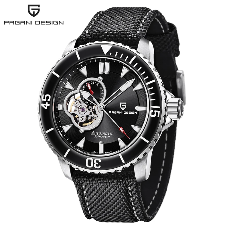 PAGANI DESIGN 2023 New Men's Watch Stainless Steel Automatic Mechanical Watch Military NH39 200M Waterproof Clock Sapphire Mirro
PAGANI DESIGN 2023 New Men's Watch Stainless Steel Automatic Mechanical Watch Military NH39 200M Waterproof Clock Sapphire Mirro