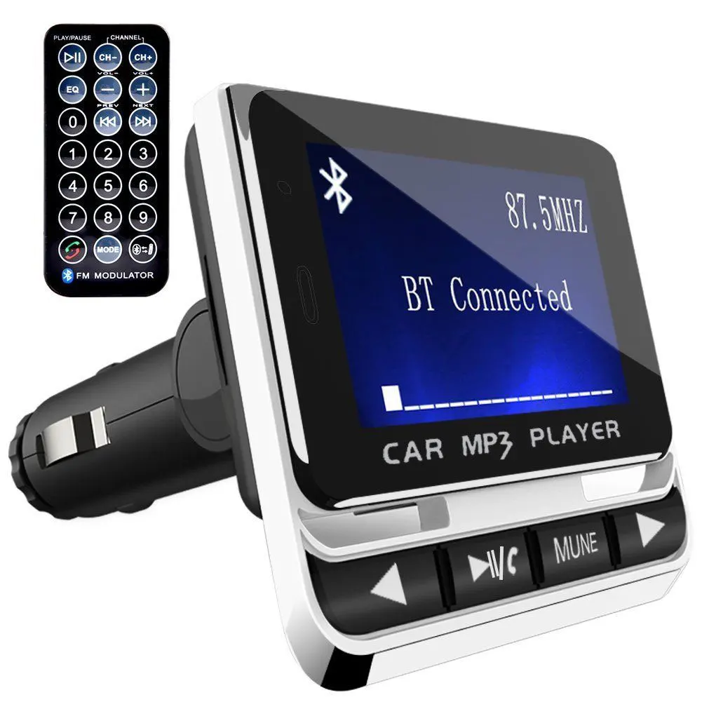 Call Kit Radio Car USB Charger Fast Charging Remote Control Audio FM Transmitter Intelligent Bluetooth Wireless MP3 Player LCD
Call Kit Radio Car USB Charger Fast Charging Remote Control Audio FM Transmitter Intelligent Bluetooth Wireless MP3 Player LCD