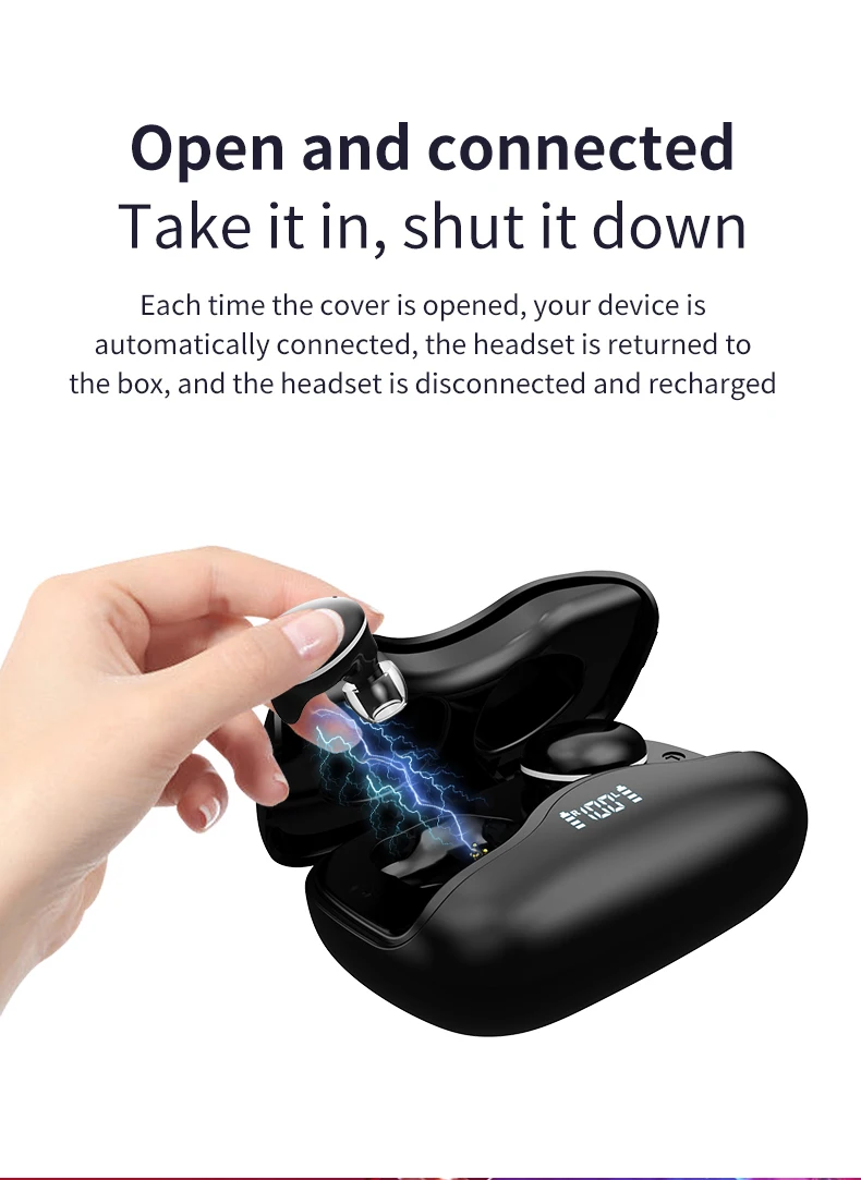 New 3500mAh LED Display Bluetooth Earphones Wireless Headphones With Microphone 9D HIFI Sound Sport Waterproof Headset Earbuds New 3500mAh LED Display Bluetooth Earphones Wireless Headphones With Microphone 9D HIFI Sound Sport Waterproof Headset Earbuds