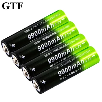GTF 18650 9900mAh Rechargeable Battery 3.7V Li-ion Rechargeable Battery For Flashlight Torch headlamp 18650 Li-ion Batteries
GTF 18650 9900mAh Rechargeable Battery 3.7V Li-ion Rechargeable Battery For Flashlight Torch headlamp 18650 Li-ion Batteries