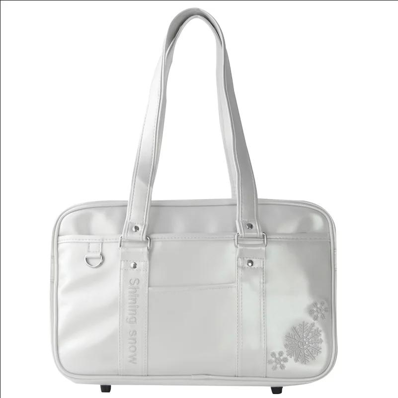 High-Q Unisex JK Anime Japan Student Bag Uniform Bag Embroidery with Snowflake Patterns Lolita Girl School Book Portable Bag
High-Q Unisex JK Anime Japan Student Bag Uniform Bag Embroidery with Snowflake Patterns Lolita Girl School Book Portable Bag