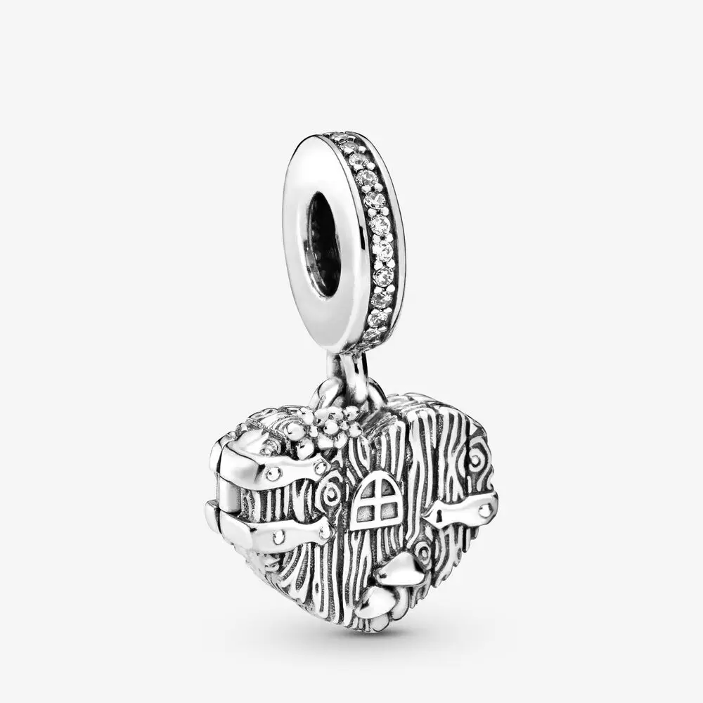 925 Sterling Silver Lady DIY Sterling Silve Home Sweet Heart Dangle Charm fit Original Pandora Bracelets Jewelry Birthday Gift 
925 Sterling Silver Lady DIY Sterling Silve Home Sweet Heart Dangle Charm fit Original Pandora Bracelets Jewelry Birthday Gift
