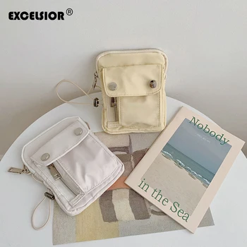 EXCELSIOR 2020 Mini Crossbody Bags Canvas Vertical Phone Bag INS Fashion Small Flap Cion Shoulder Bags for Female Bolsos Mujer
EXCELSIOR 2020 Mini Crossbody Bags Canvas Vertical Phone Bag INS Fashion Small Flap Cion Shoulder Bags for Female Bolsos Mujer