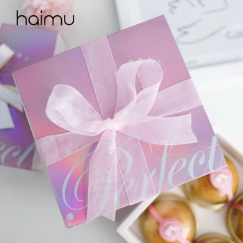 3pcs Pink Light Luxury Laser Drawer Packing Box with4/6 Hole Cupcake Box Insert Cake Packing Box Muffin Cardboard Box
3pcs Pink Light Luxury Laser Drawer Packing Box with4/6 Hole Cupcake Box Insert Cake Packing Box Muffin Cardboard Box