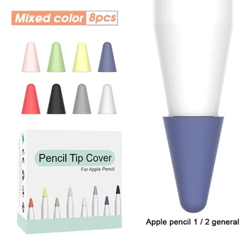 8pcs Silicone Replacement Tip Case Nib Protective Cover Skin for Apple Pencil 1st 2nd Touchscreen Stylus Pen Case
8pcs Silicone Replacement Tip Case Nib Protective Cover Skin for Apple Pencil 1st 2nd Touchscreen Stylus Pen Case