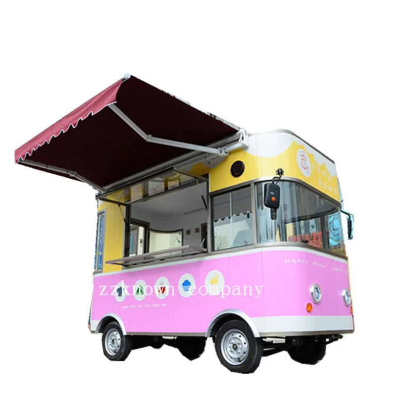 4 Wheels Food Truck Mobile Kitchen Street Catering Trailer Coffee Bubble Tea Hot Dog Food Cart Park Used Vending kiosk
4 Wheels Food Truck Mobile Kitchen Street Catering Trailer Coffee Bubble Tea Hot Dog Food Cart Park Used Vending kiosk