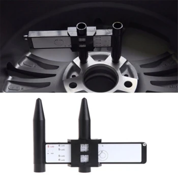 Wheel Rim Bolt Pattern Sliding PCD Measuring Tool Gauge Ruler 8 Holes PCD Ruler Lugs Hub Pitch Measurement Tool
Wheel Rim Bolt Pattern Sliding PCD Measuring Tool Gauge Ruler 8 Holes PCD Ruler Lugs Hub Pitch Measurement Tool