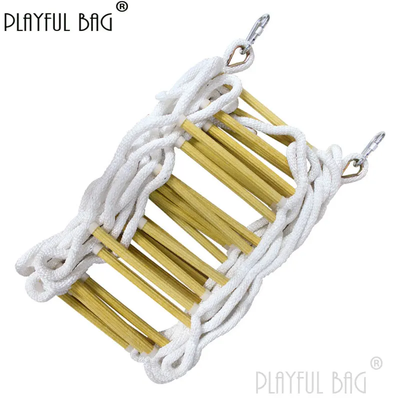Playful bag High-rise safety escape rope ladder Non-fire-rescue-ladder Outdoor High-altitude Safety protect equipment ZL143
Playful bag High-rise safety escape rope ladder Non-fire-rescue-ladder Outdoor High-altitude Safety protect equipment ZL143