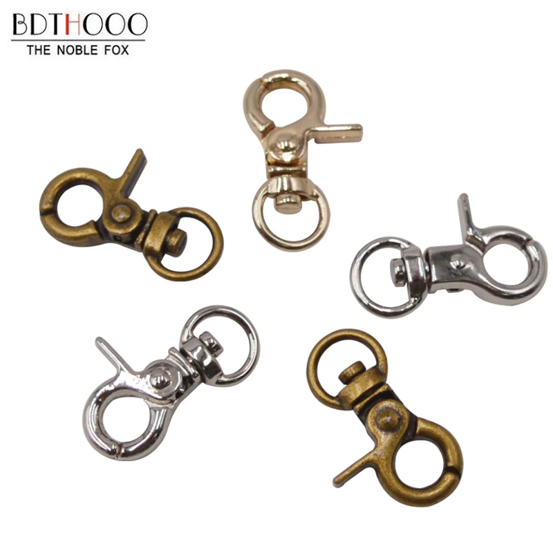 BDTHOOO 20Pcs Metal Small Swivel Lobster Clasps Clips Snap Hook Bag DIY Bag Fastener Hook Claw Button Buckle Hairpin Keychain
BDTHOOO 20Pcs Metal Small Swivel Lobster Clasps Clips Snap Hook Bag DIY Bag Fastener Hook Claw Button Buckle Hairpin Keychain