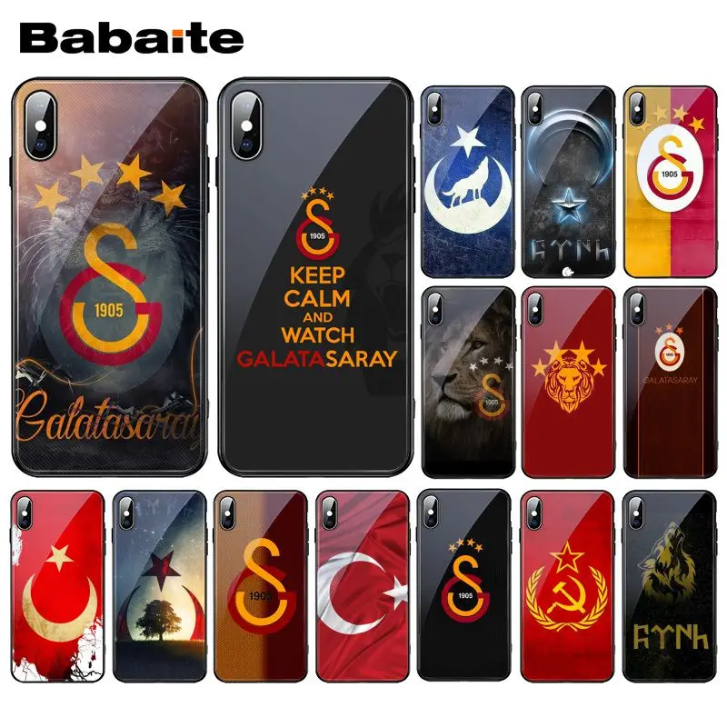 Babaite Turkey Galatasaray Tempered Glass Phone Case For iphone 11 Pro XS MAX XR 8 X 7 6S 6 Plus
Babaite Turkey Galatasaray Tempered Glass Phone Case For iphone 11 Pro XS MAX XR 8 X 7 6S 6 Plus
