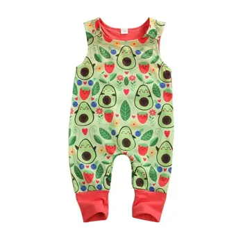 Avocado Floral Romper Newborn Infant Boy Baby Girl Jumpsuit Sleeveless Jumper Clothes Sunsuit
Avocado Floral Romper Newborn Infant Boy Baby Girl Jumpsuit Sleeveless Jumper Clothes Sunsuit