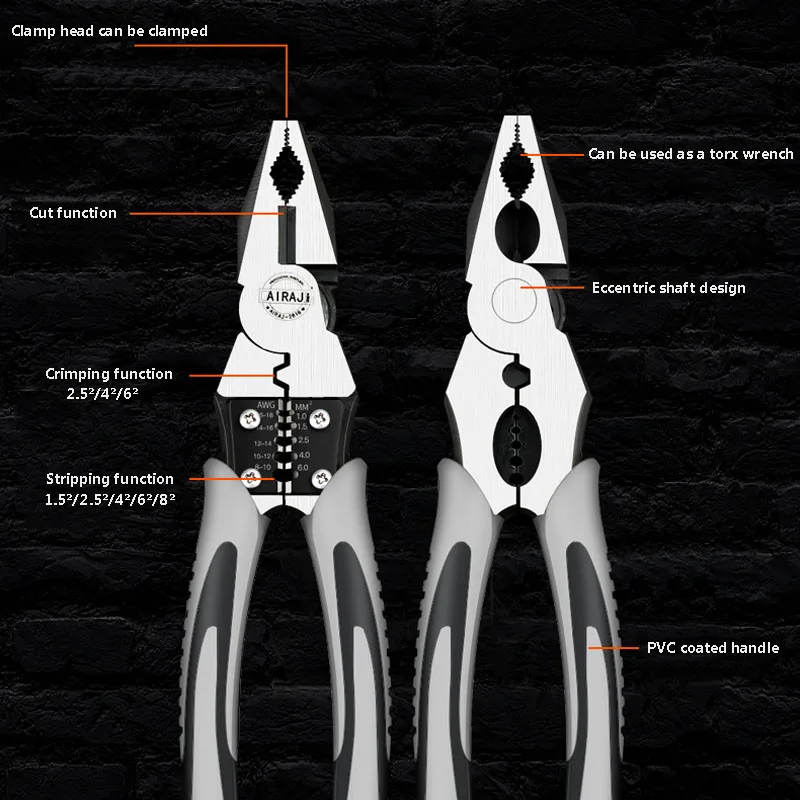 Multifunction Heavy Duty Diagonal Wire Pliers Multifunction Heavy Duty Diagonal Wire Pliers