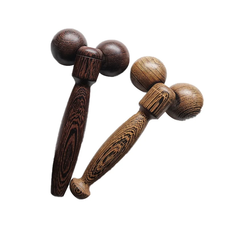 

New Wooden Eye Face Roller Health Care Massager Primary Wood Therapy Relaxing Neck Chin Slimming Face-lift Home Spa Massage Tool